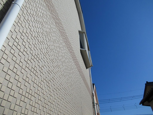 昭和町　外壁の様子